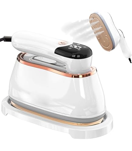 Amazon | アイロン スチームアイロン 衣類スチーマー ハンガーにかけた